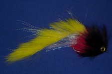 Mouche / Streamer Tricolor 3 pour les Prédateurs  (Brochet-Zonker)