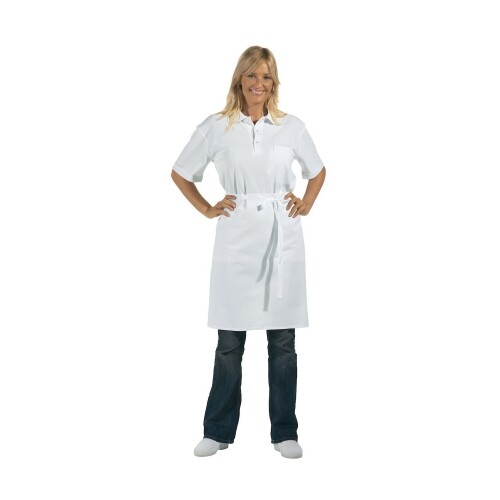 Tablier blanc toile de - tablier,