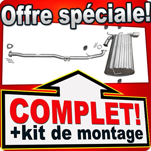 échappement pour opel antara - pour,