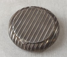 Ancien poudrier, art deco, en