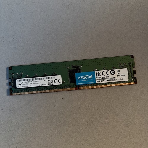 Micron 16gb 2rx8 pc4 2666v - micron,