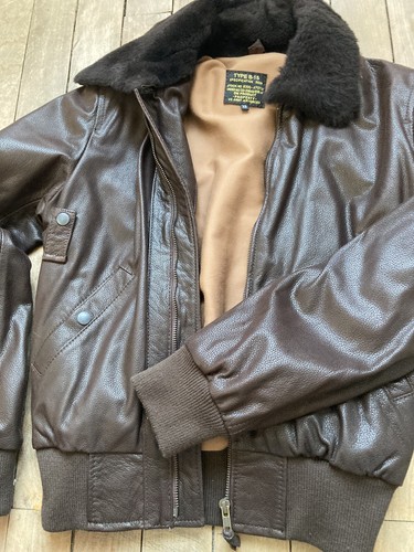 Blouson aviateur cuir - -, /