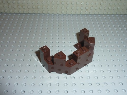 Lego dkbrown turret - turret, top