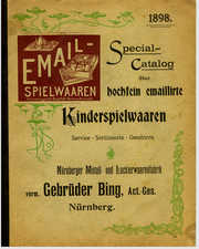 bing jouet spielzeug toy katalog scanner catalogue 29 pages of 1898