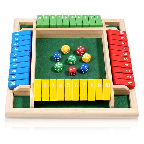 Shut the box jeu - box,