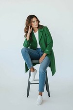 Amélie manteau - &, vert