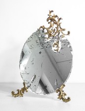 ⚜️ Miroir De Table Cadre En Bronze Liberty Baroque Miroir De Table