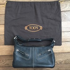 Sac Cuir Noir Tod's Neuf