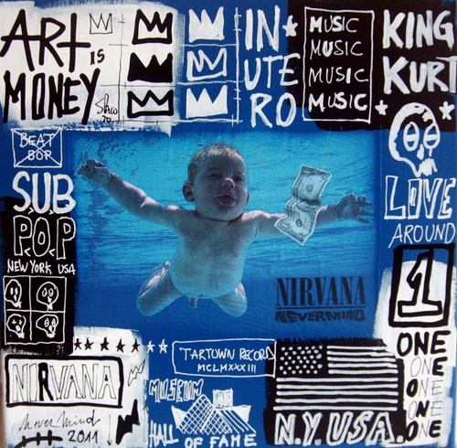 Spaco signed nirvana never - spaco,