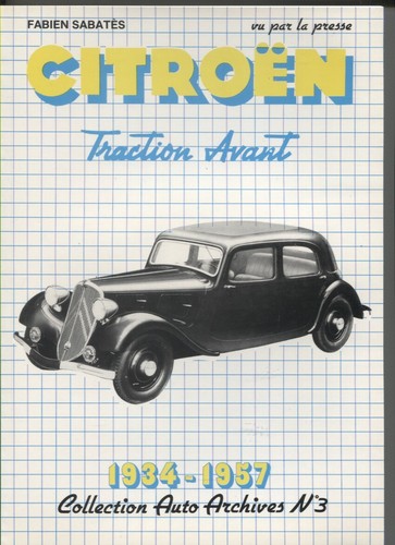 Livre neuf citroen - neuf, traction