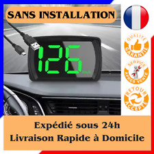 ✅Compteur Electronique Vitesse GPS KMH Affichage Tête Haute LCD HD Pour Voiture