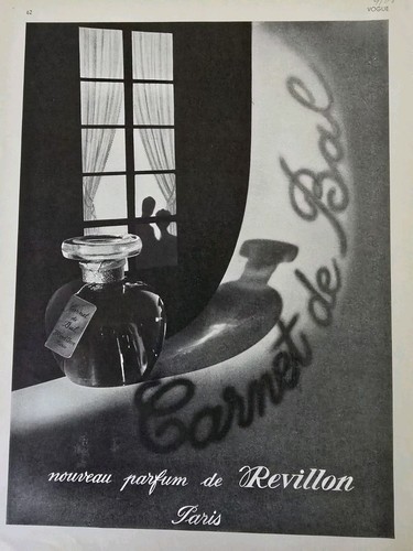 1938 revillon carnet bal - 1938, de