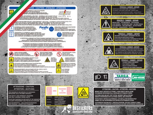 Set adhésifs labels - set,