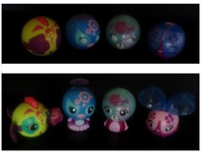 Figurines Mc Donalds 2012 - 4 ZOOBLES différents