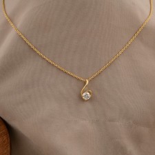 Pendentif Colier En Diamant