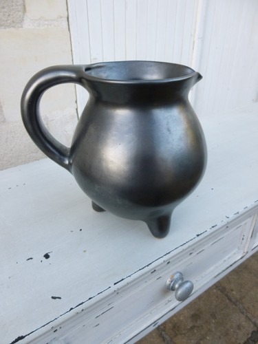 Ceramique tripode noire mate - ceramique,