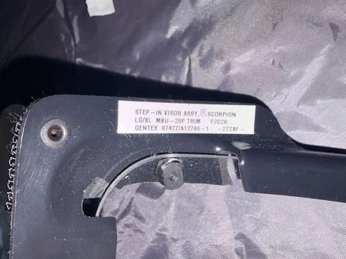 Hgu inset visor - hgu, l/xl