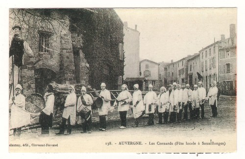 Cpa sauxillanges les - -,