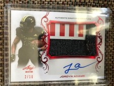 JORDYN ADAMS Angels 2018 Leaf