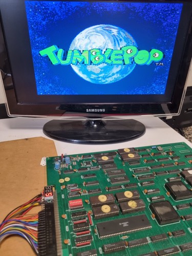 Bootleg pcb jamma tumblepop - pcb,