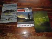 A VOIR !!! LOT 3 ANCIENS CATALOGUES PÊCHE " FUN + PURE + PROWESS CARP. " 2006/17