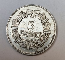 1 pièce de 5 Francs Lavrillier, année 1933, République Française 