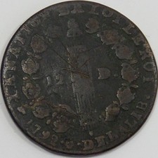 Louis  XVI 6 denier - Bronze -