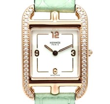 Hermes Montre en or avec