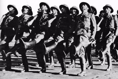 Ww2 défilé des - -, au