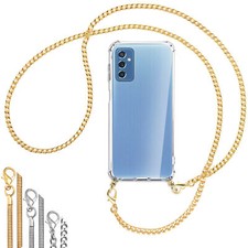 Collier (Chaîne en métal) pour Samsung Galaxy M52 5G Coque avec cordon Etui Case