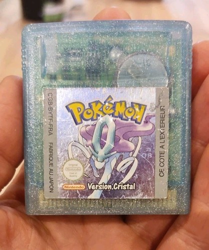 Pokemon cristal gameboy color - pokemon,