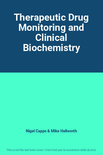 Therapeutic drug monitoring - drug,