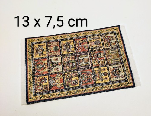 Tapis sol persan damier - tapis, de