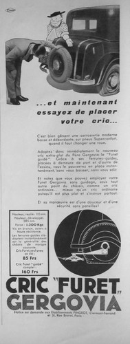 Publicité presse 1933 cric - presse,