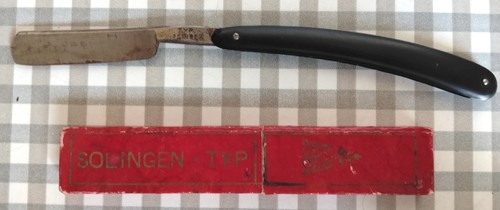 Ancien rare rasoir - et,