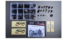 Kit visserie vis carénages spécifique Titane SUZUKI GSXR GSX-R 600 2001-2003