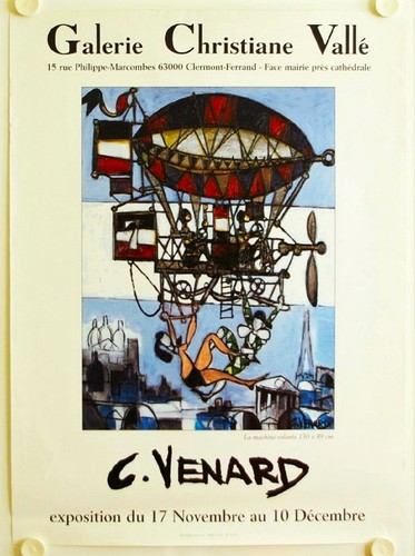 Affiche claude venard - affiche,