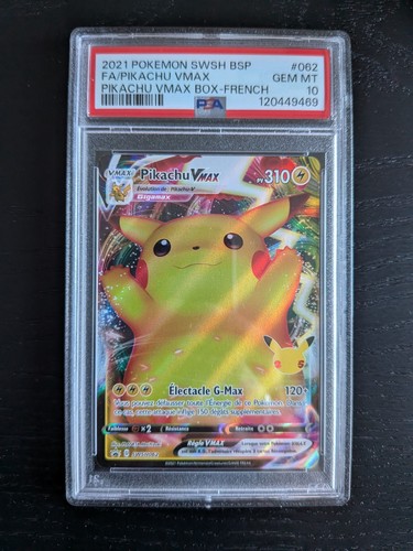 Pokémon carte pikachu vmax - pokémon,