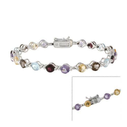 Bracelet tennis argent - en,