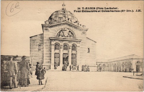 Cpa paris 20e cimetiere - cpa,