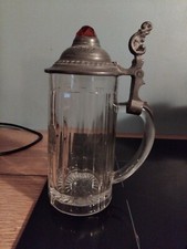 Antique Beer Mug Glass