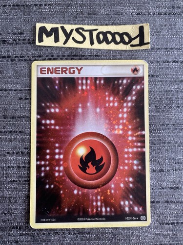 Carte pokemon energy - pokemon, feu