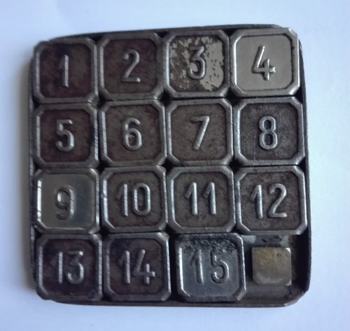 Ancien jeu taquin casse - ancien, de