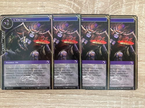 Fow lot cartes force - de, of