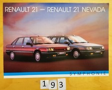 RENAULT 21  R21 BERLINE /