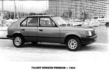 (Catalogue brochure) photo de presse Talbot Simca Horizon Premium 1984 CH