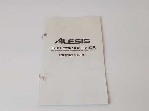 Alesis 3630 compressor - alesis,