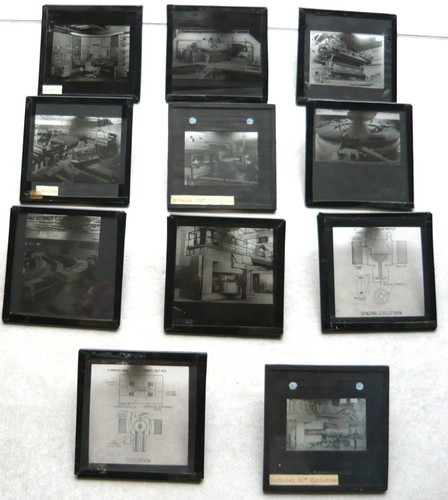 Lot photo sur verre - verre, 1939
