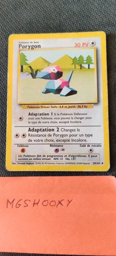 Carte pokémon porygon - pokémon,