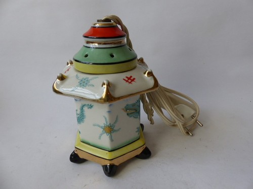 Veilleuse porcelaine style